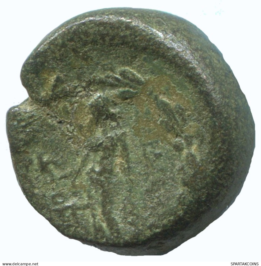 Auténtico ORIGINAL GRIEGO ANTIGUO Moneda 6.5g/17mm #AA063.13.E.A - Griechische Münzen