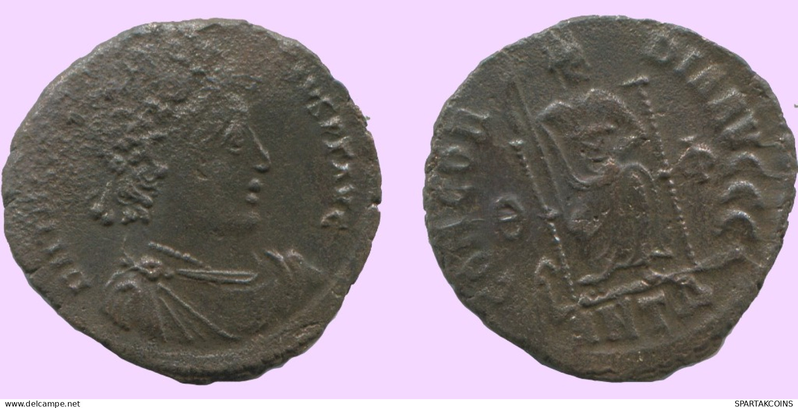 LATE ROMAN IMPERIO Moneda Antiguo Auténtico Roman Moneda 2.1g/18mm #ANT2307.14.E.A - El Bajo Imperio Romano (363 / 476)