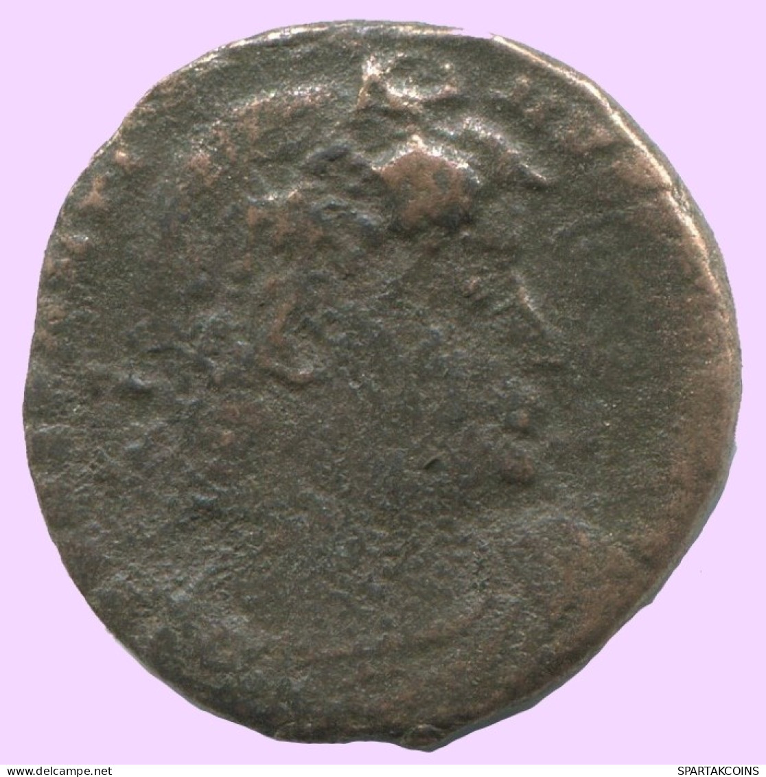 LATE ROMAN EMPIRE Follis Ancient Authentic Roman Coin 2.1g/16mm #ANT2079.7.U.A - La Caduta Dell'Impero Romano (363 / 476)