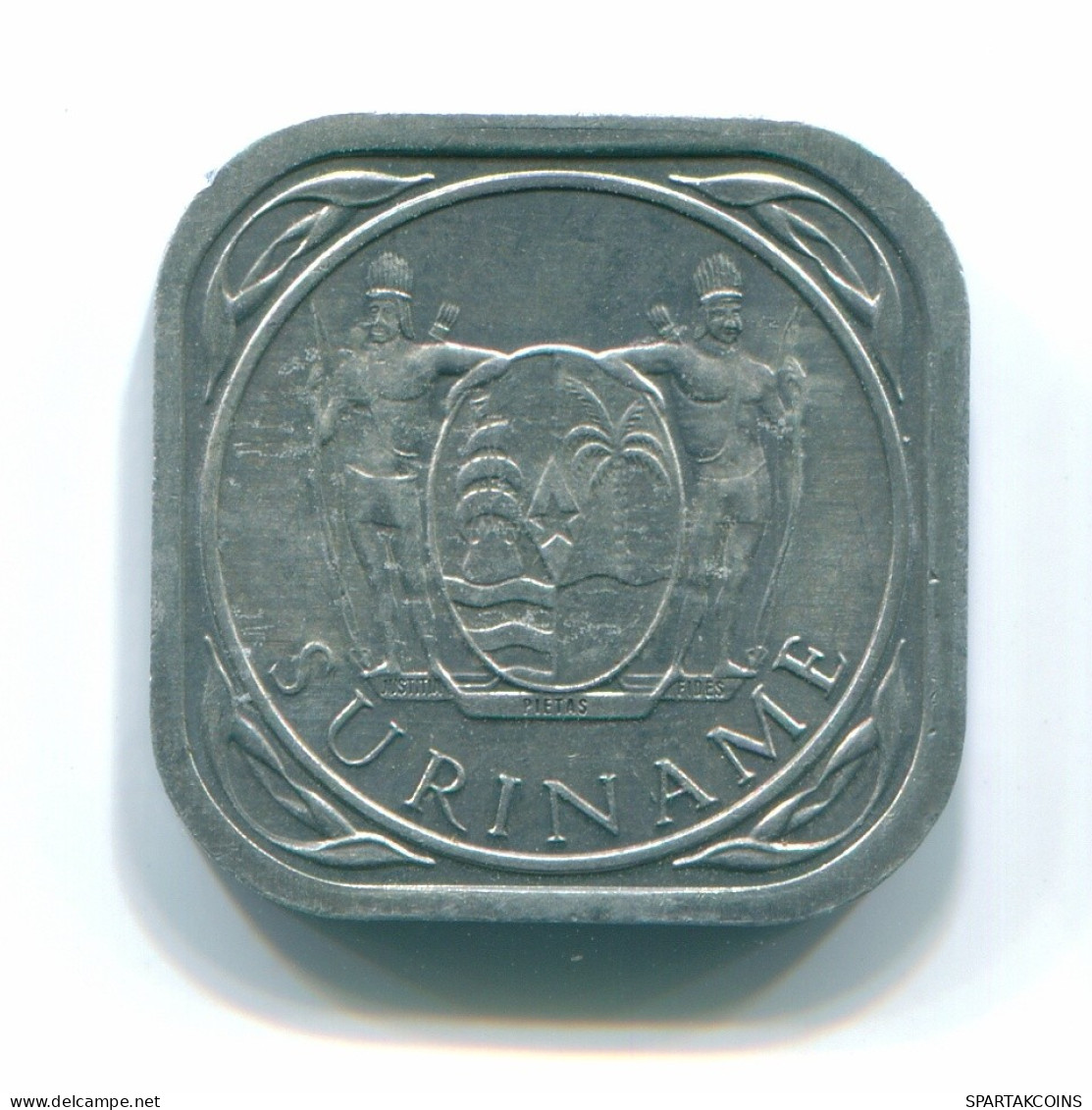 5 CENTS 1976 SURINAME Aluminium Coin #S12576.U.A - Surinam 1975 - ...