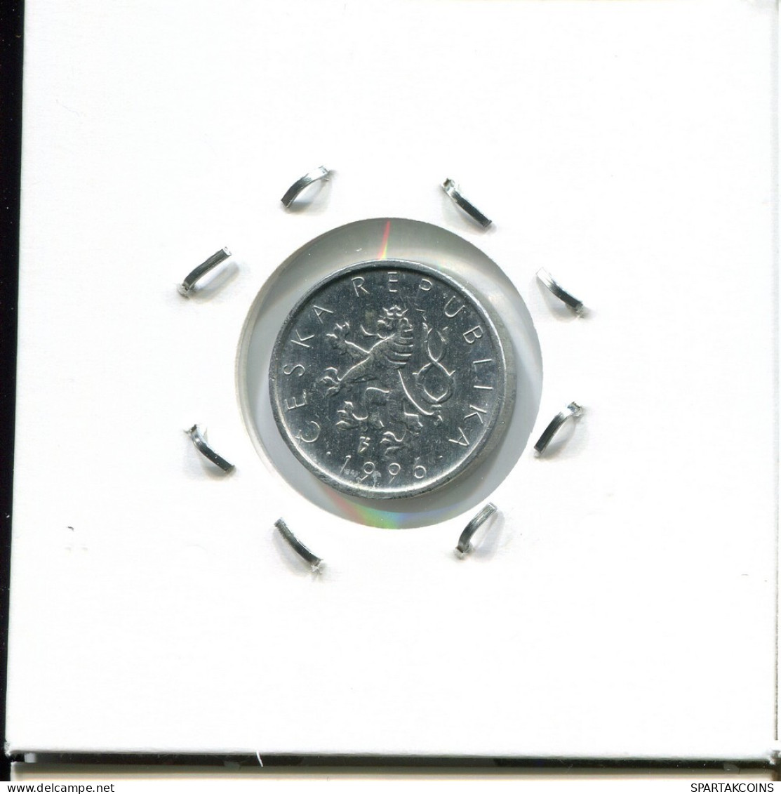 10 HELLER 1996 REPÚBLICA CHECA CZECH REPUBLIC Moneda #AP708.2.E.A - Repubblica Ceca