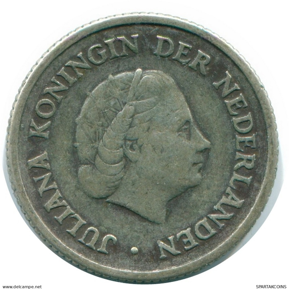 1/4 GULDEN 1956 NETHERLANDS ANTILLES SILVER Colonial Coin #NL10951.4.U.A - Antille Olandesi