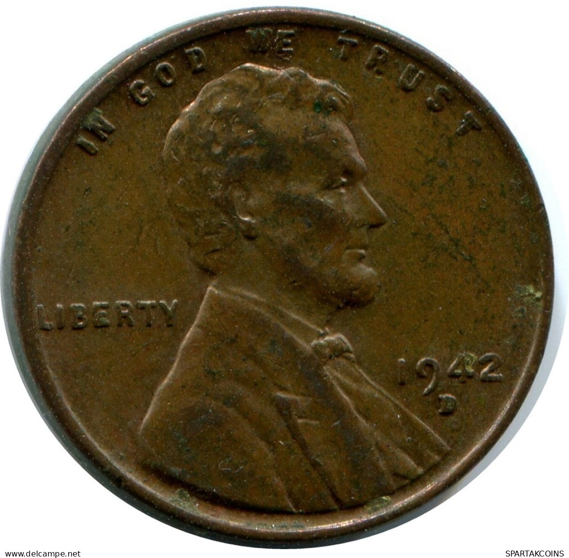 1 CENT 1941 USA Coin #AZ095.U.A - 1909-1958: Lincoln, Wheat Ears Reverse