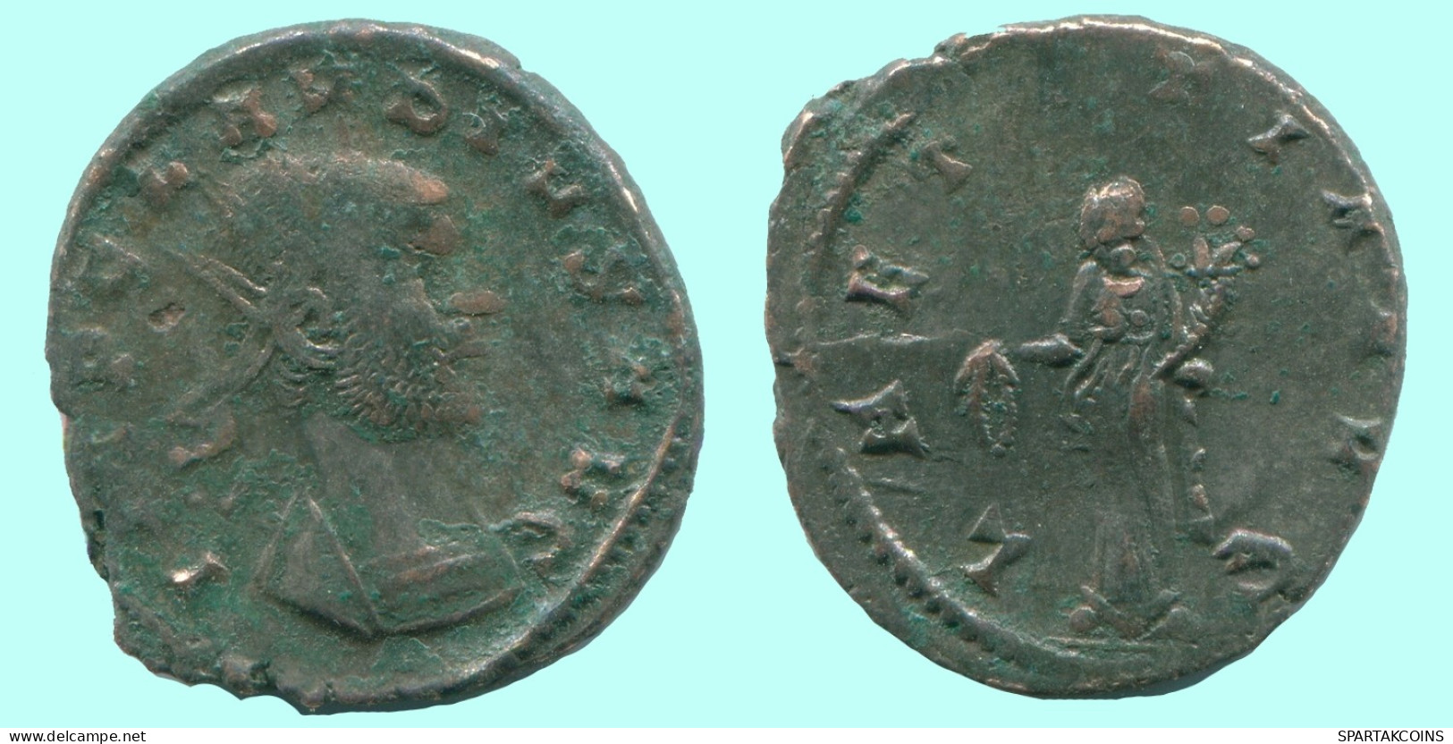 CLAUDIUS II GOTHICUS ANTONINIANUS SISCIA LAETITIA AVG 3.2g/20mm #ANC13080.17.E.A - The Military Crisis (235 AD Tot 284 AD)