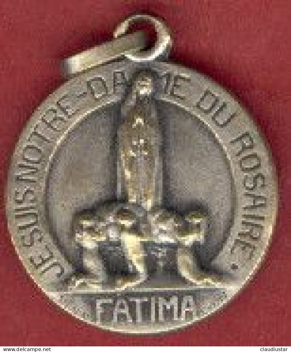 ** MEDAILLE  N. D.  ROSAIRE - FATIMA   +  2  PORTE - CLEFS ** - Godsdienst & Esoterisme