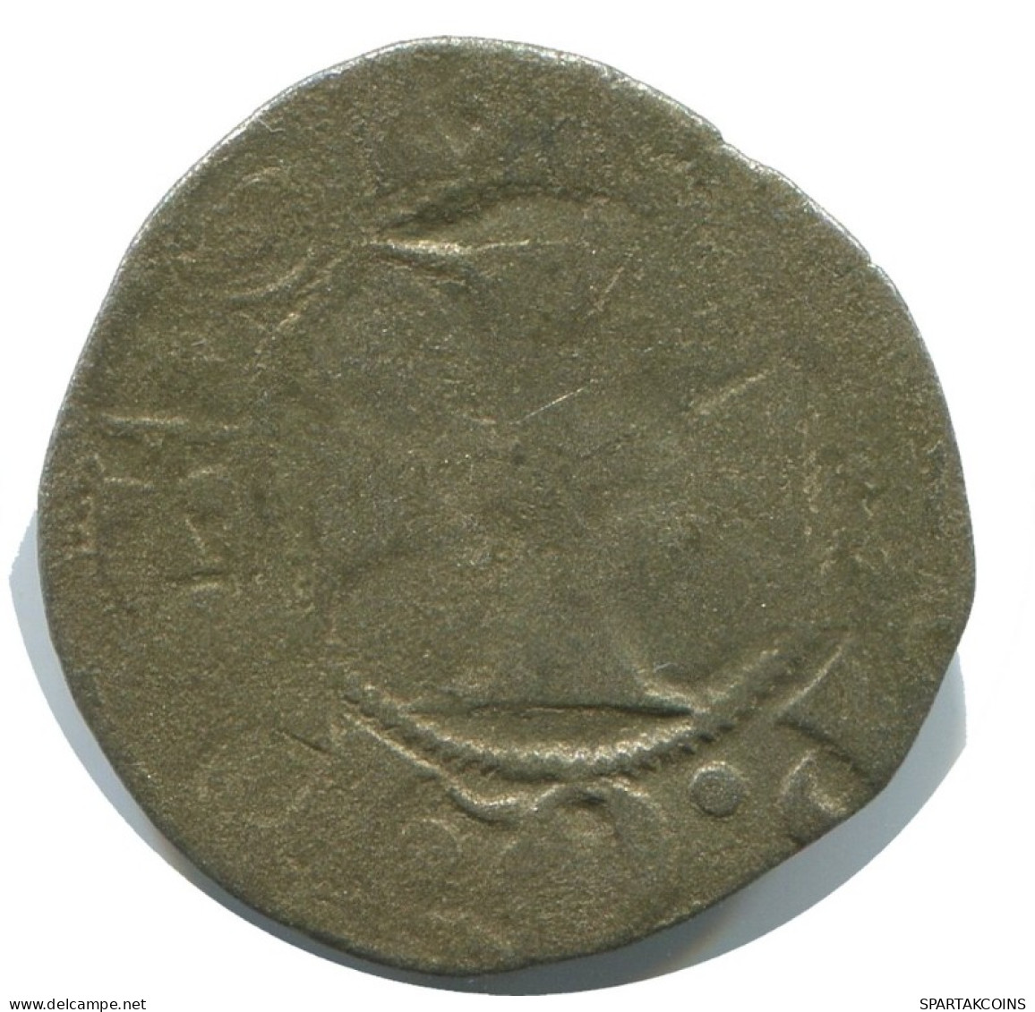 CRUSADER CROSS Authentic Original MEDIEVAL EUROPEAN Coin 1.2g/17mm #AC067.8.F.A - Otros – Europa