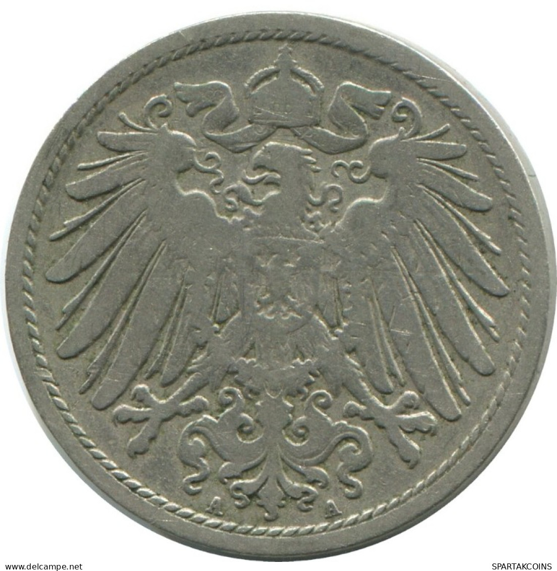 10 PFENNIG 1897 A DEUTSCHLAND Münze GERMANY #AE454.D.A - 10 Pfennig