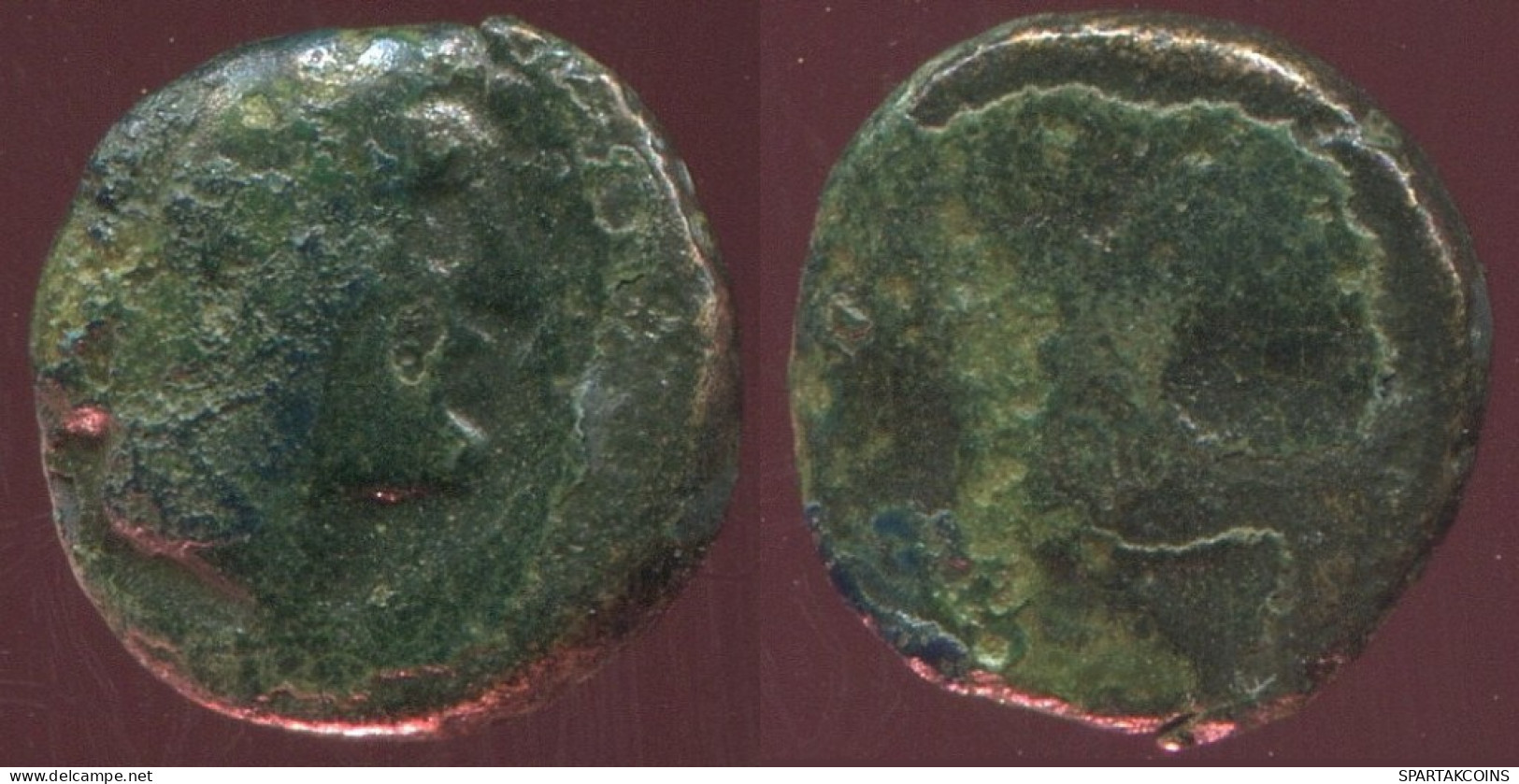 Antiguo Auténtico Original GRIEGO Moneda 1.2g/11mm #ANT1638.10.E.A - Griechische Münzen