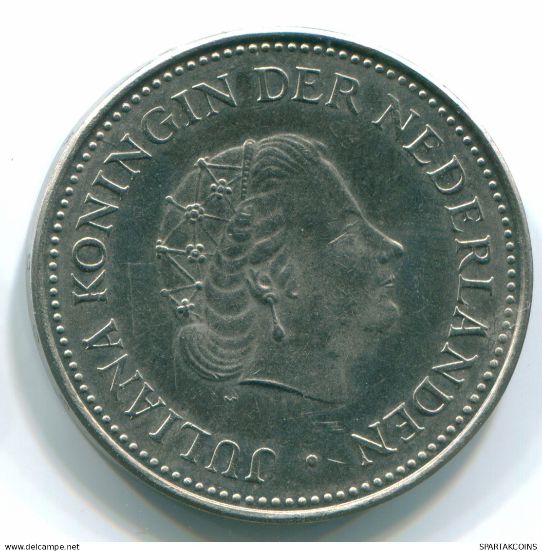 1 GULDEN 1970 ANTILLAS NEERLANDESAS Nickel Colonial Moneda #S11908.E.A - Antille Olandesi