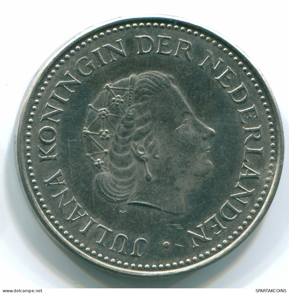 1 GULDEN 1970 ANTILLAS NEERLANDESAS Nickel Colonial Moneda #S11908.E.A - Nederlandse Antillen