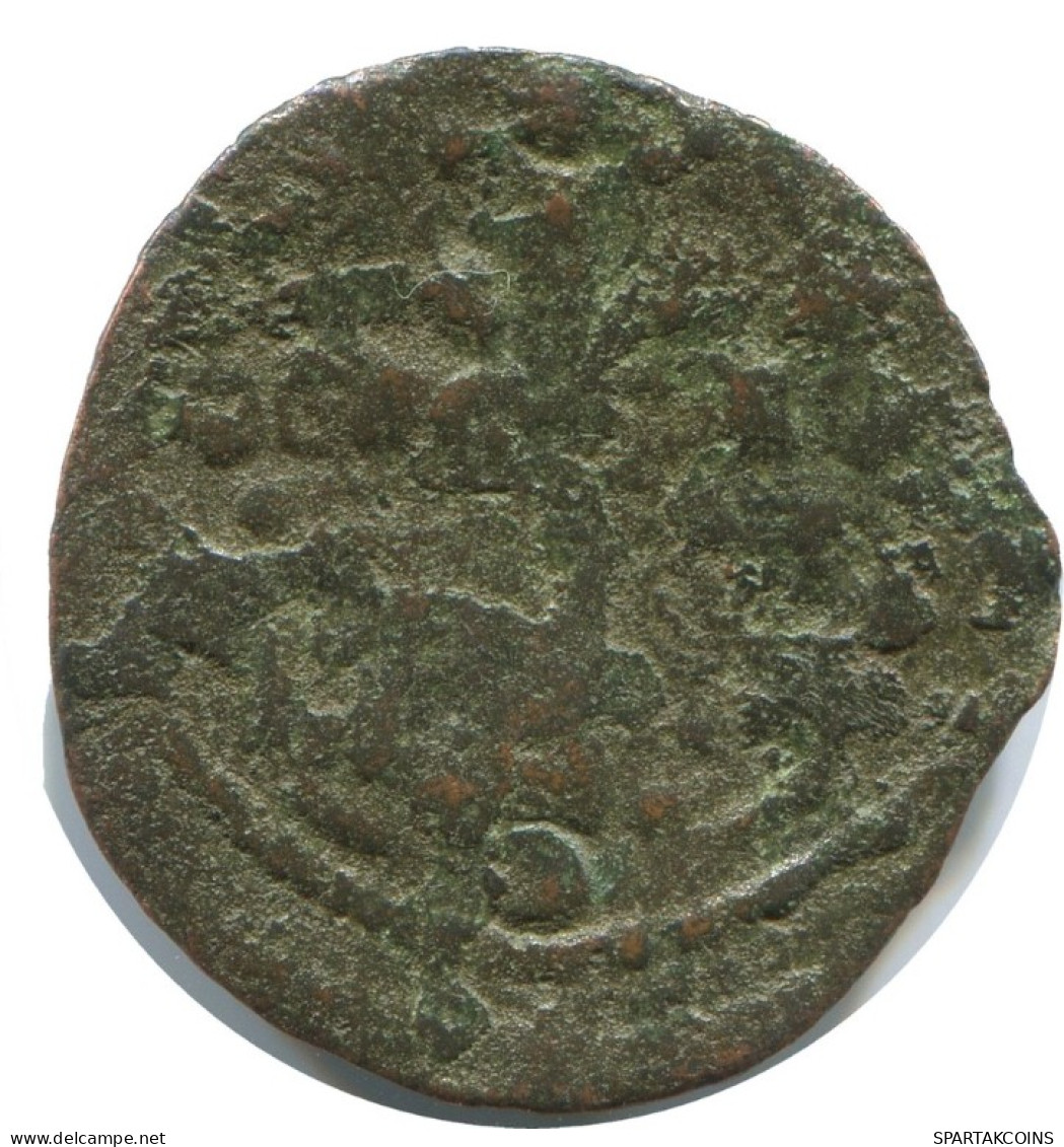 JESUS CHRIST ANONYMOUS CROSS FOLLIS BYZANTINISCHE Münze  2.9g/24mm #AB336.9.D.A - Byzantinische Münzen