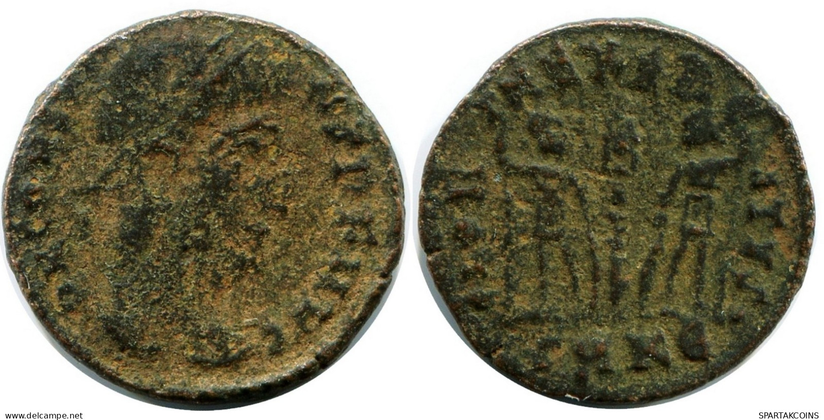 CONSTANS MINTED IN CYZICUS FROM THE ROYAL ONTARIO MUSEUM #ANC11684.14.E.A - The Christian Empire (307 AD To 363 AD)