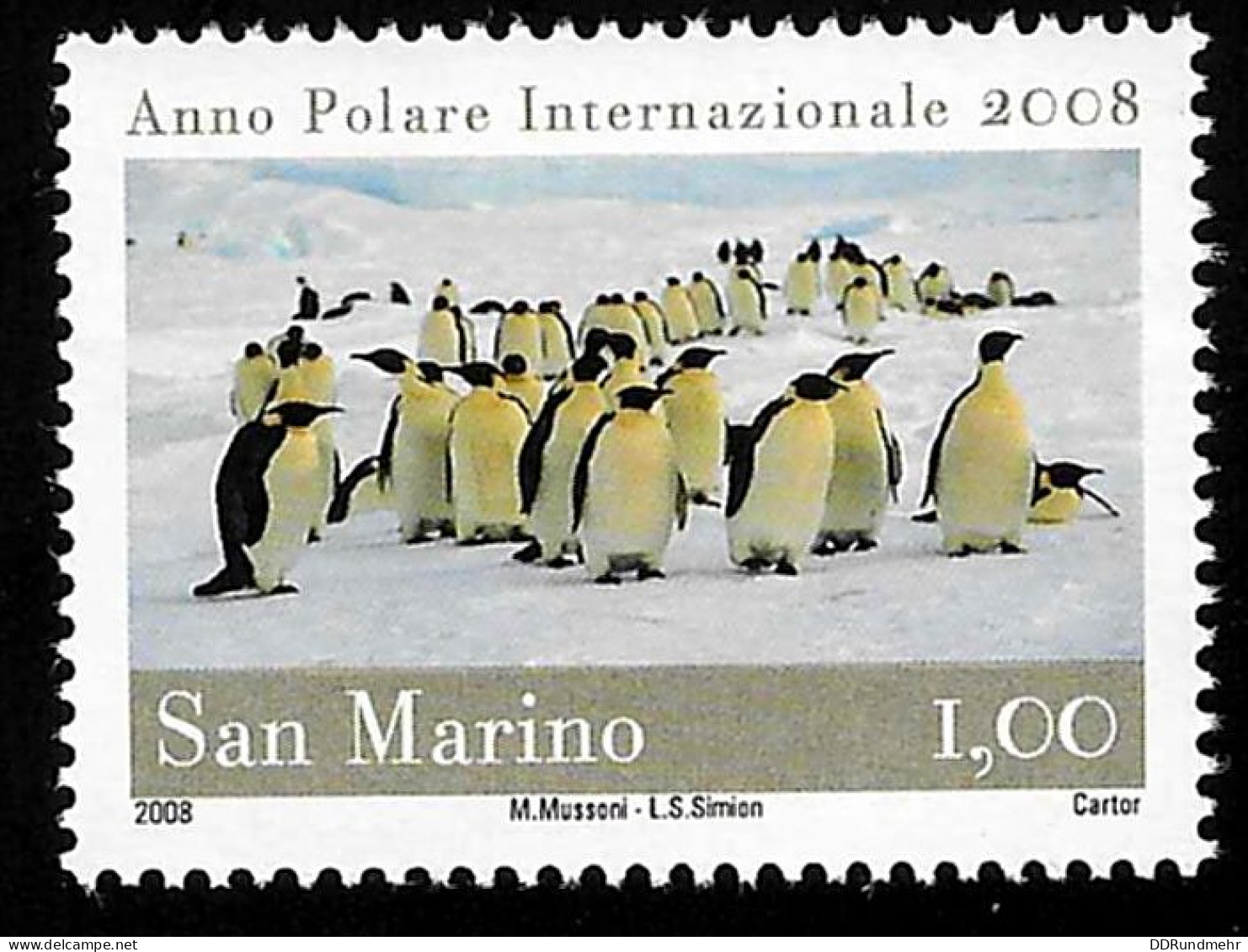 2008 Polar Year Michel SM 2359 Stamp Number SM 1769 Yvert Et Tellier SM 2152 Stanley Gibbons SM 2185 Xx MNH - Ungebraucht