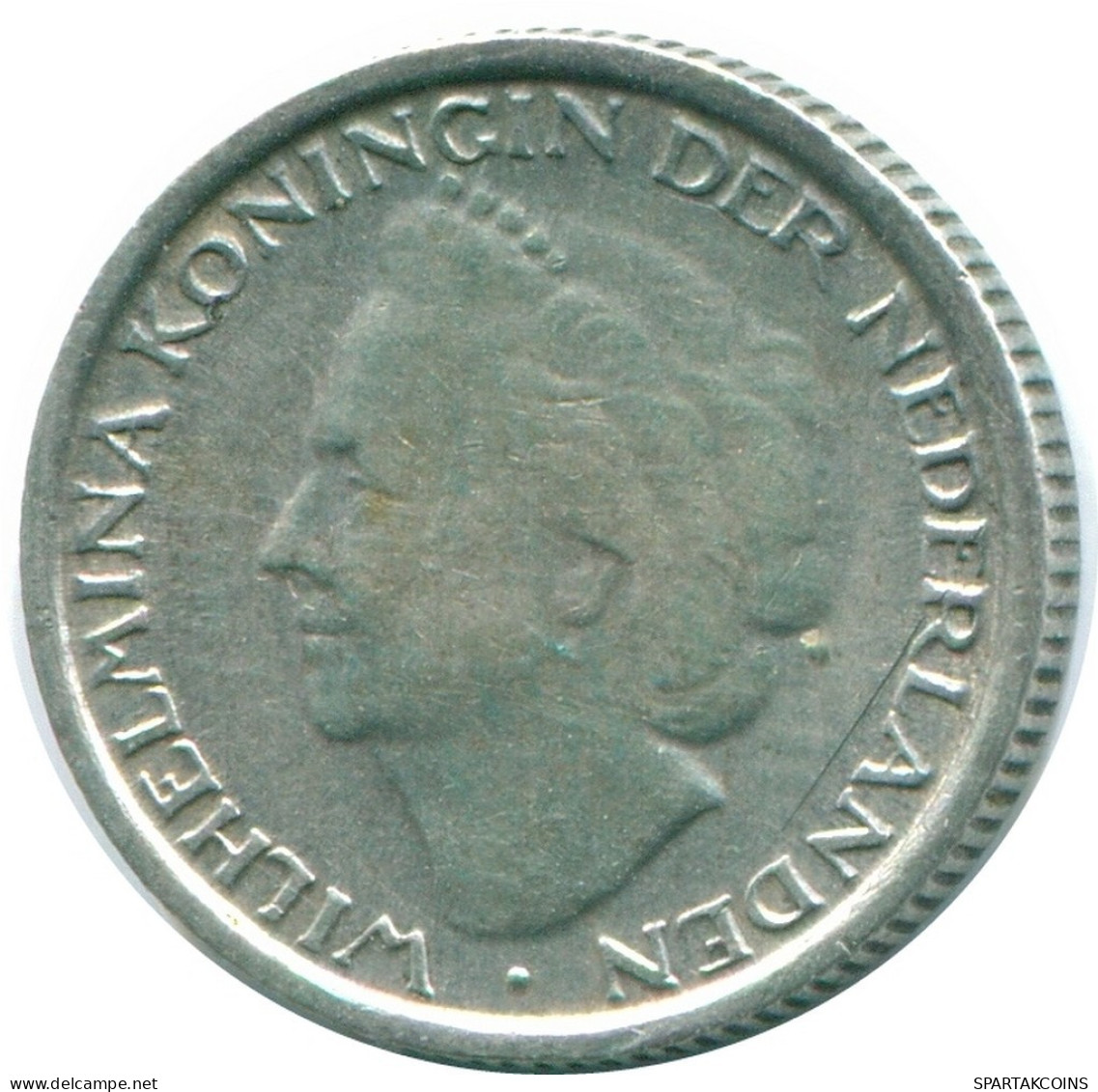 1/10 GULDEN 1948 CURACAO NÉERLANDAIS NETHERLANDS ARGENT Colonial Pièce #NL11883.3.F.A - Curaçao