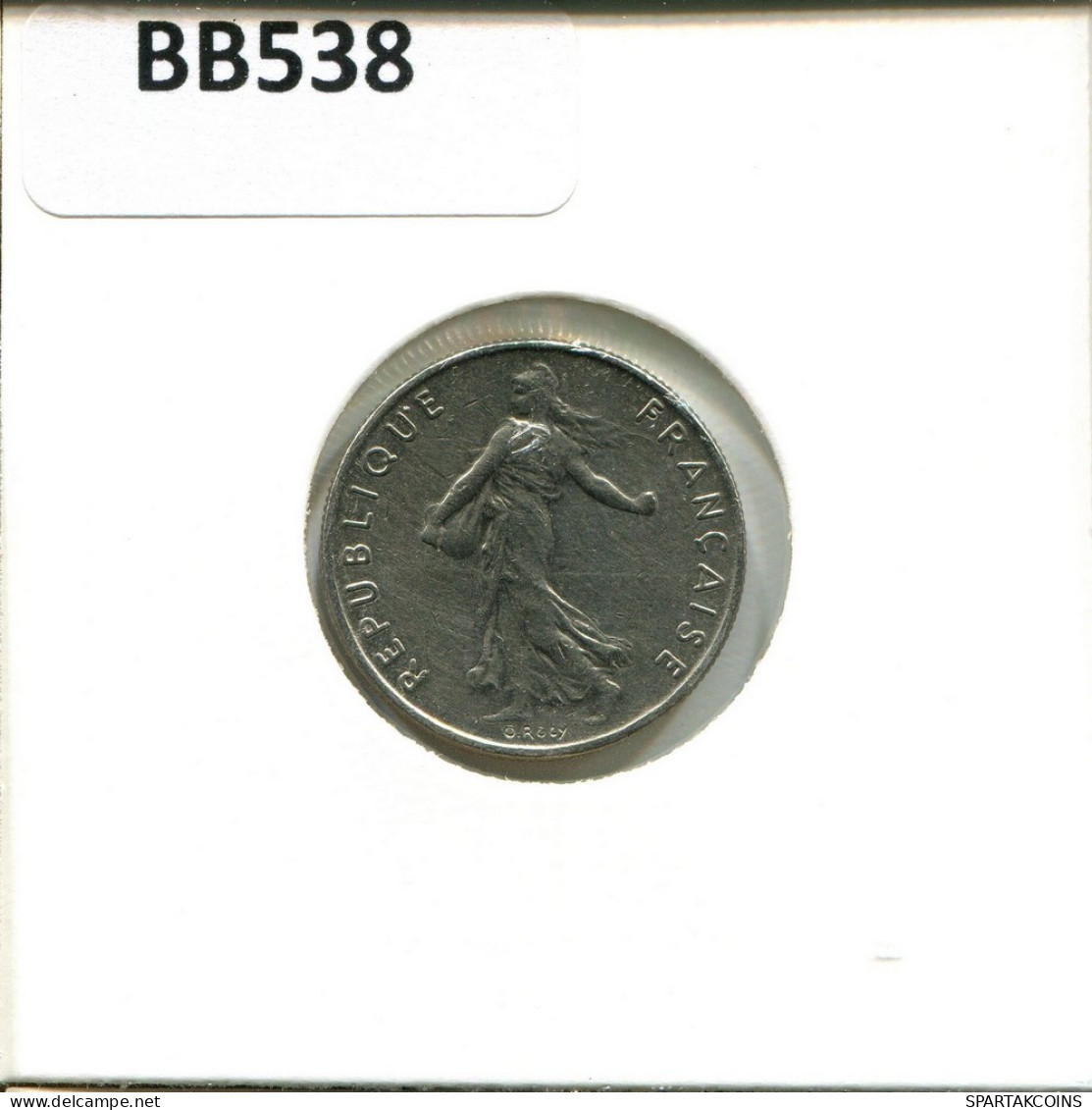 1/2 FRANC 1993 FRANCIA FRANCE Moneda #BB538.E.A - 1/2 Franc