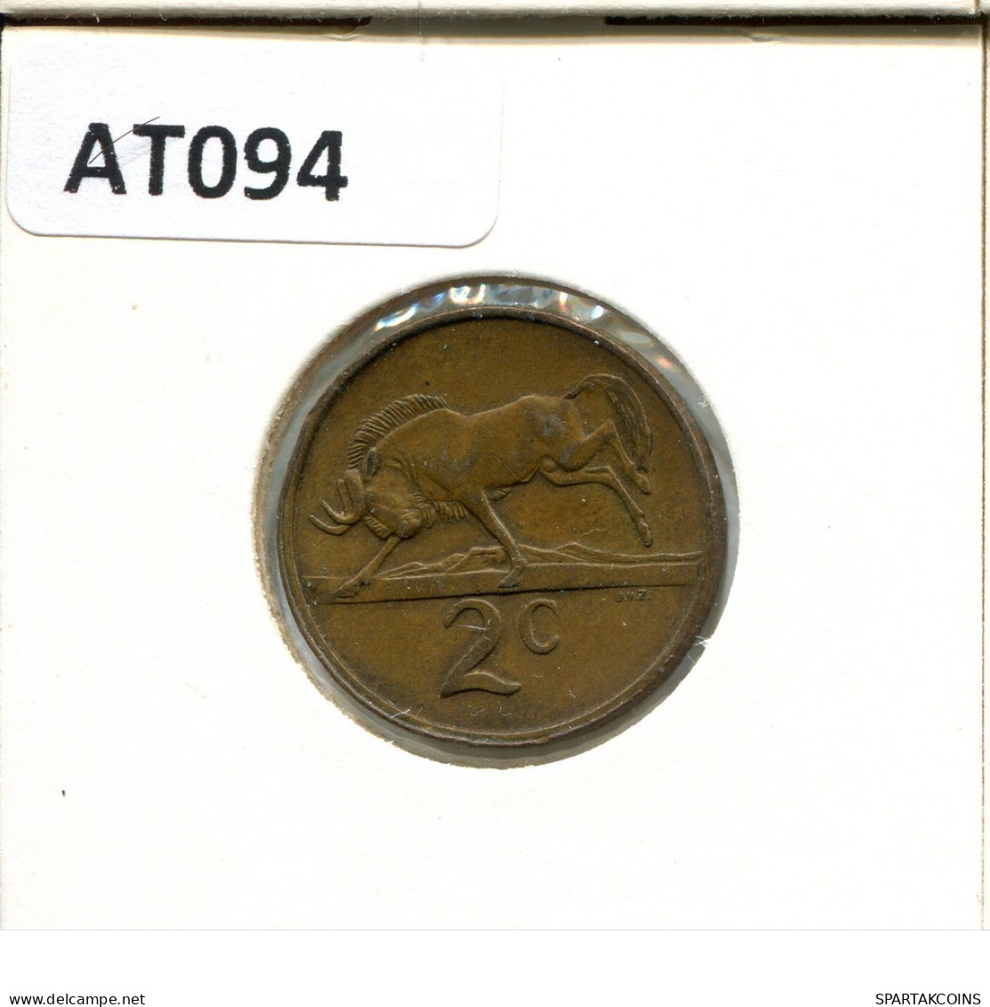 2 CENTS 1983 SÜDAFRIKA SOUTH AFRICA Münze #AT094.D.A - South Africa
