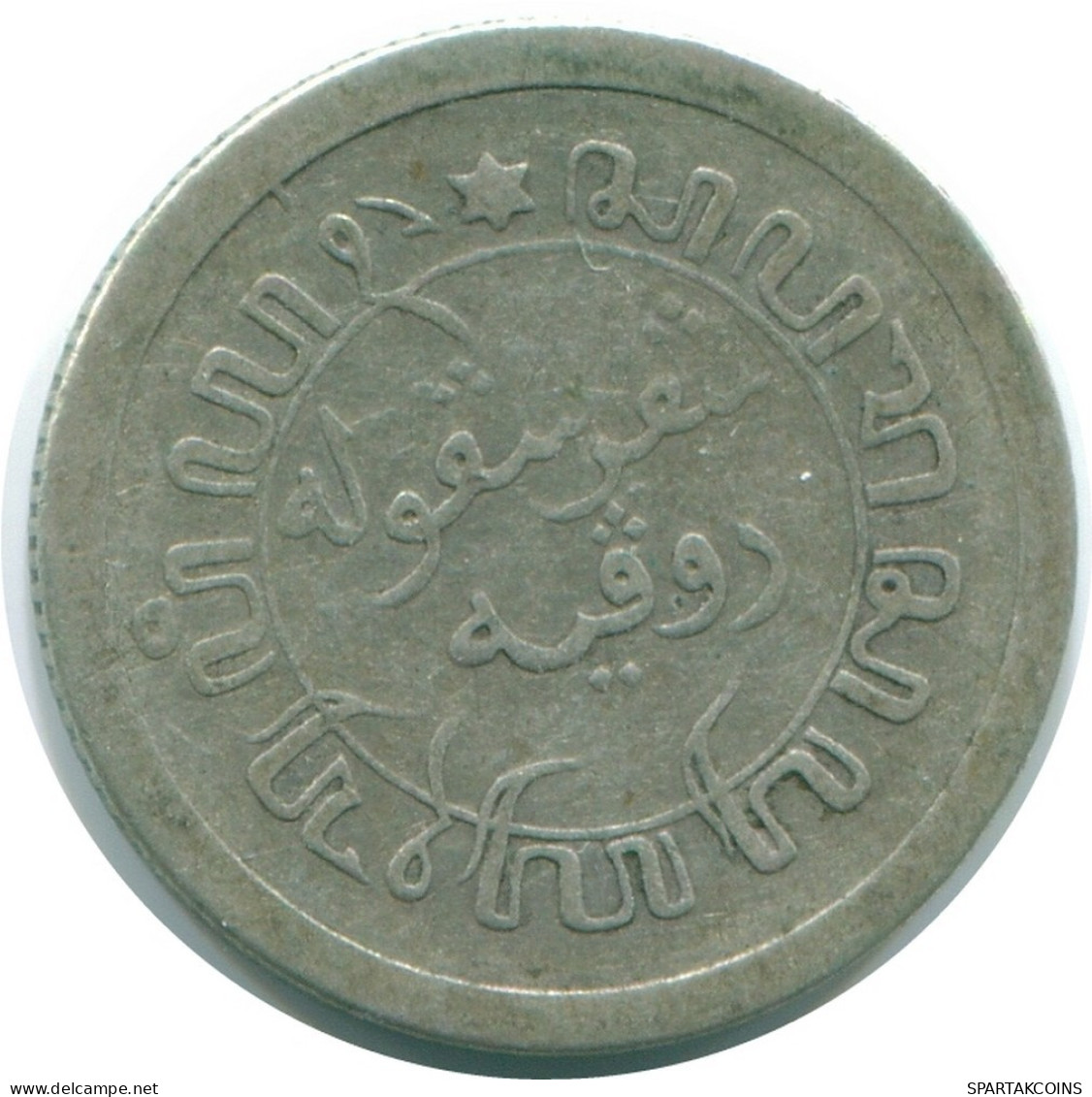 1/10 GULDEN 1912 NIEDERLANDE OSTINDIEN SILBER Koloniale Münze #NL13265.3.D.A - Niederländisch-Indien