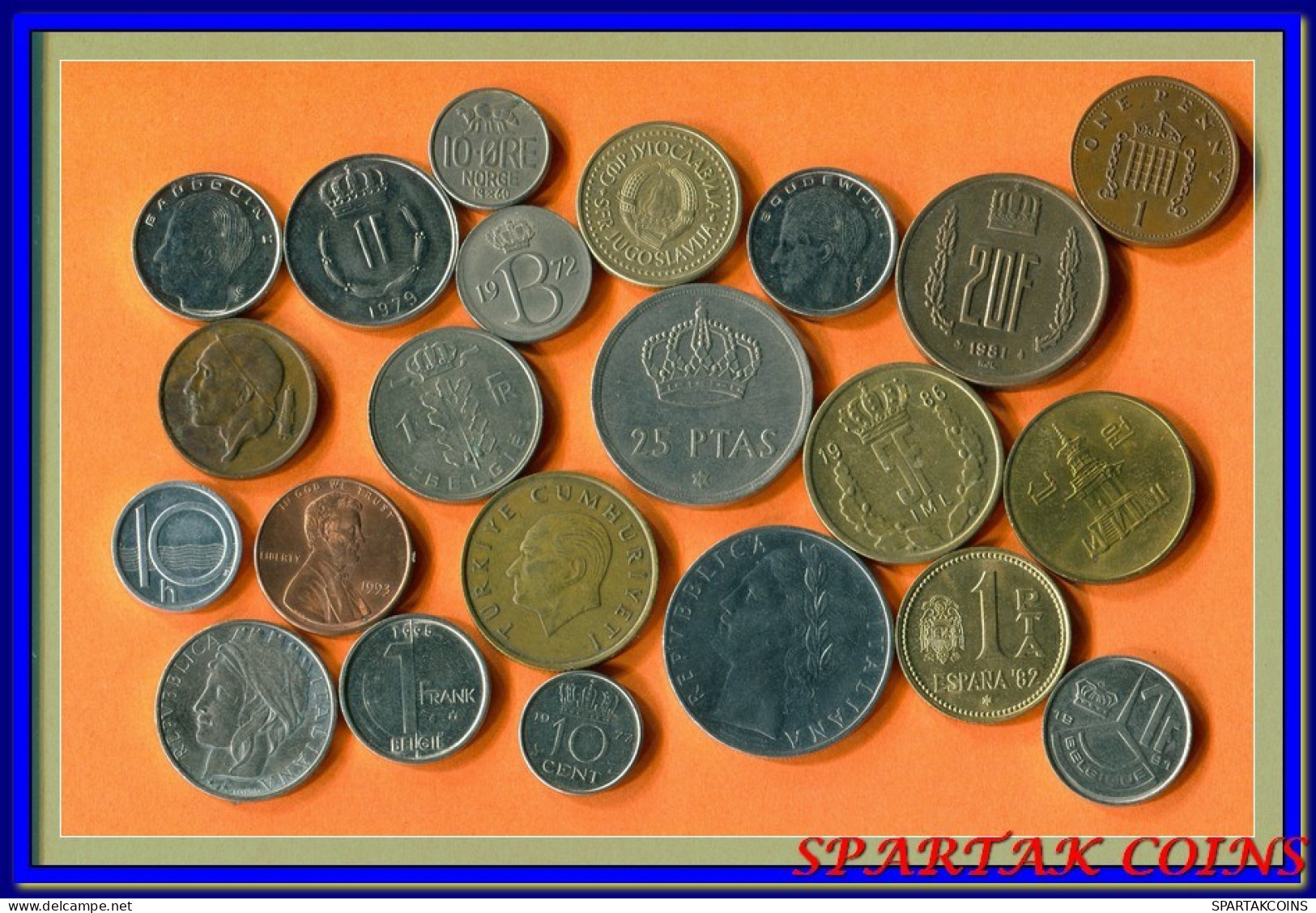 Collection MUNDO Moneda Lote Mixto Diferentes PAÍSES Y REGIONES #L10023.2.E.A - Andere & Zonder Classificatie
