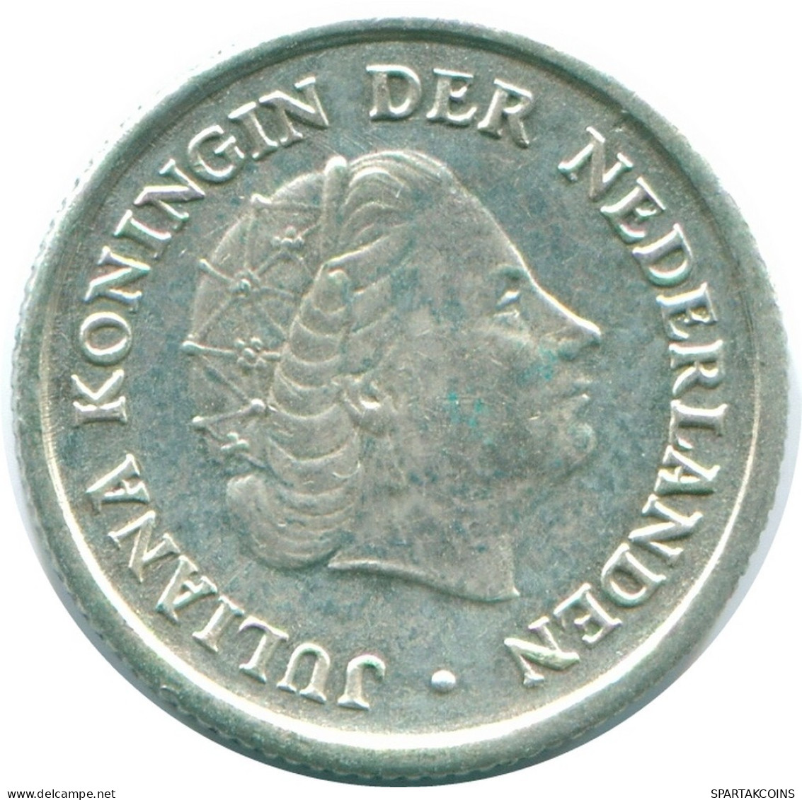 1/10 GULDEN 1956 NIEDERLÄNDISCHE ANTILLEN SILBER Koloniale Münze #NL12089.3.D.A - Nederlandse Antillen