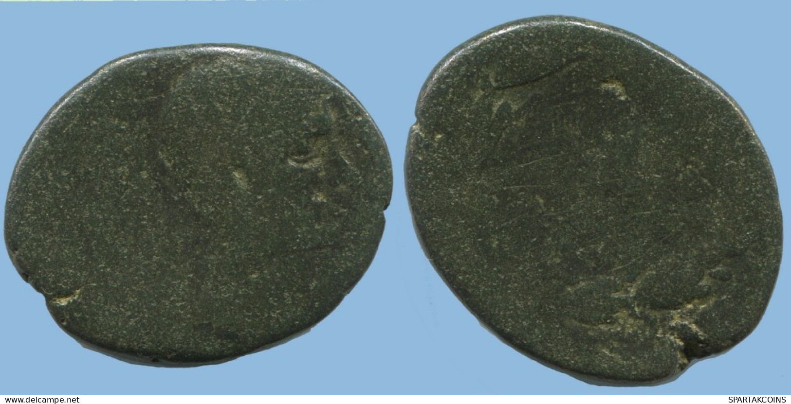 Auténtico ORIGINAL GRIEGO ANTIGUO Moneda 6.8g/25mm #AF835.12.E.A - Griekenland