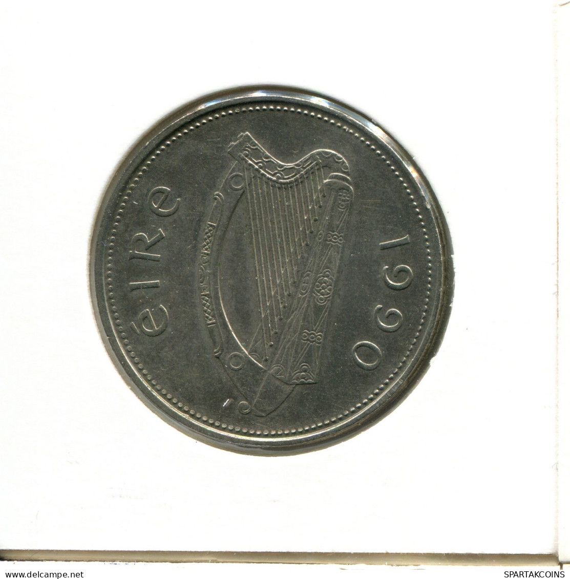 1 POUND 1990 IRLANDE IRELAND Pièce #AX764.F.A - Irlanda