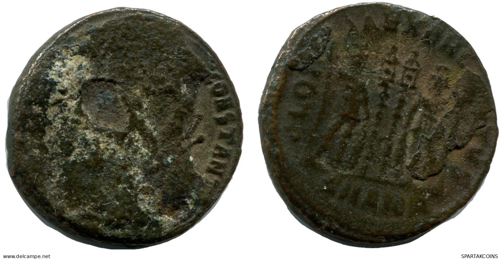 CONSTANTINE I MINTED IN ANTIOCH FOUND IN IHNASYAH HOARD EGYPT #ANC10623.14.D.A - El Impero Christiano (307 / 363)