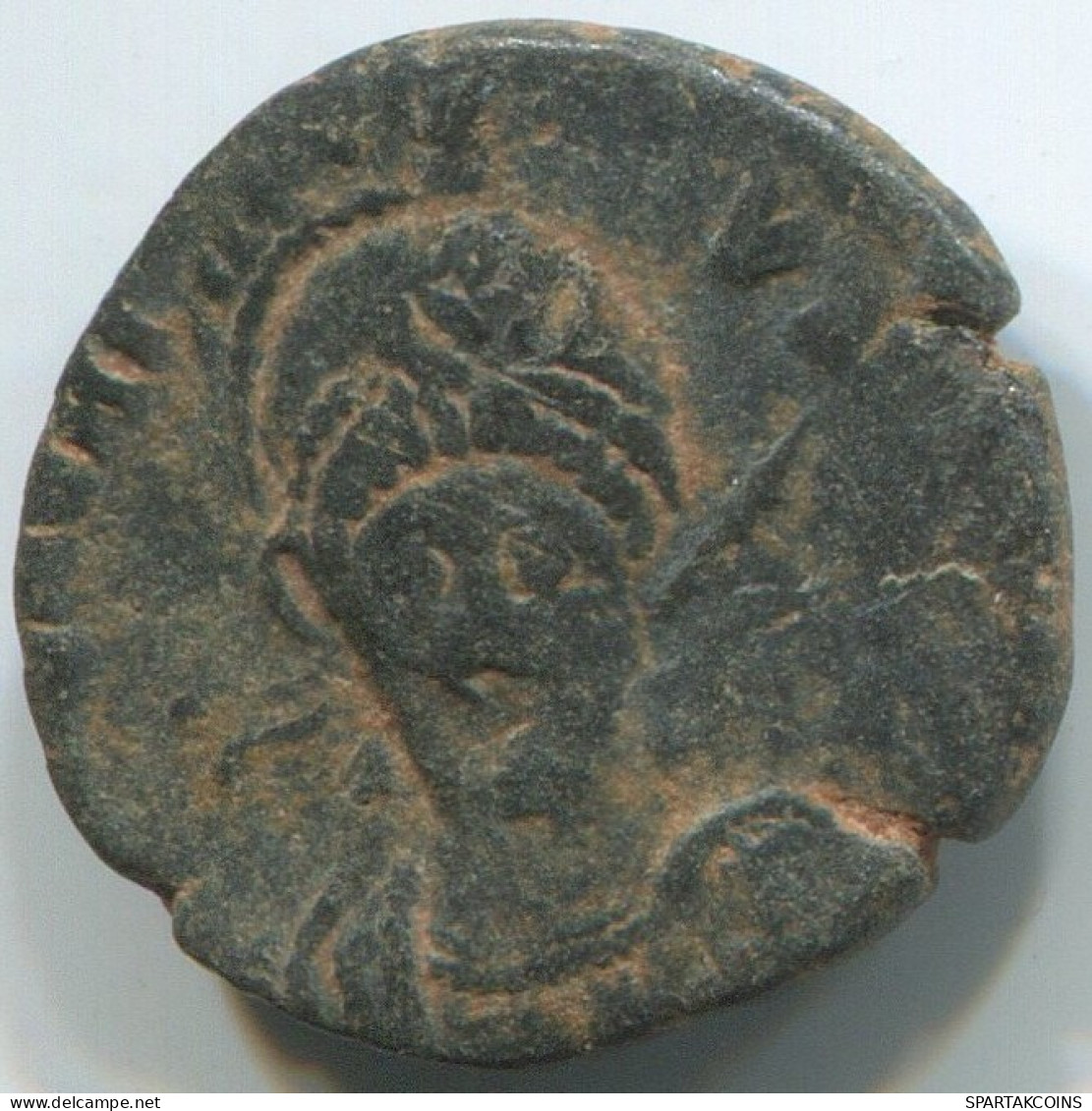 LATE ROMAN EMPIRE Coin Ancient Authentic Roman Coin 1.3g/14mm #ANT2444.14.U.A - The End Of Empire (363 AD To 476 AD)