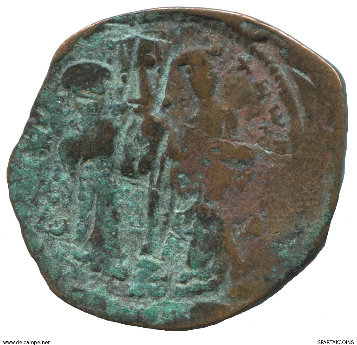 CONSTANTINE X AE FOLLIS CONSTANTINOPLE 6.2g/31mm BYZANTINE Moneda #SAV1003.10.E.A - Byzantine