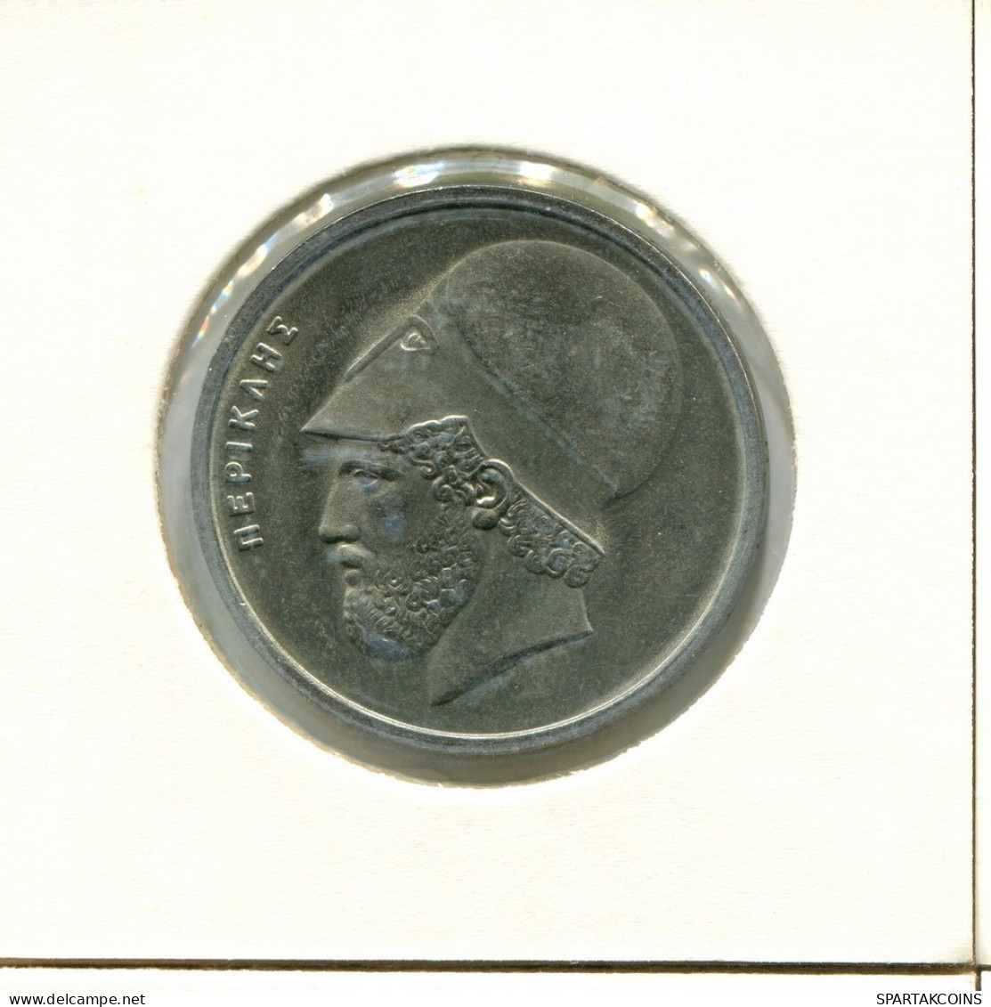 20 DRACHMES 1978 GRECIA GREECE Moneda #AY373.E.A - Grecia