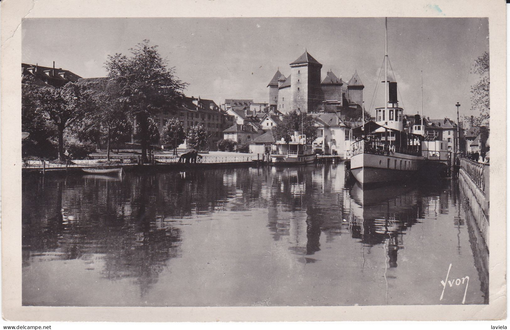 74 ANNECY - Château Des Ducs De Nemours (XVIe S.) - Circulée 1947 - Annecy