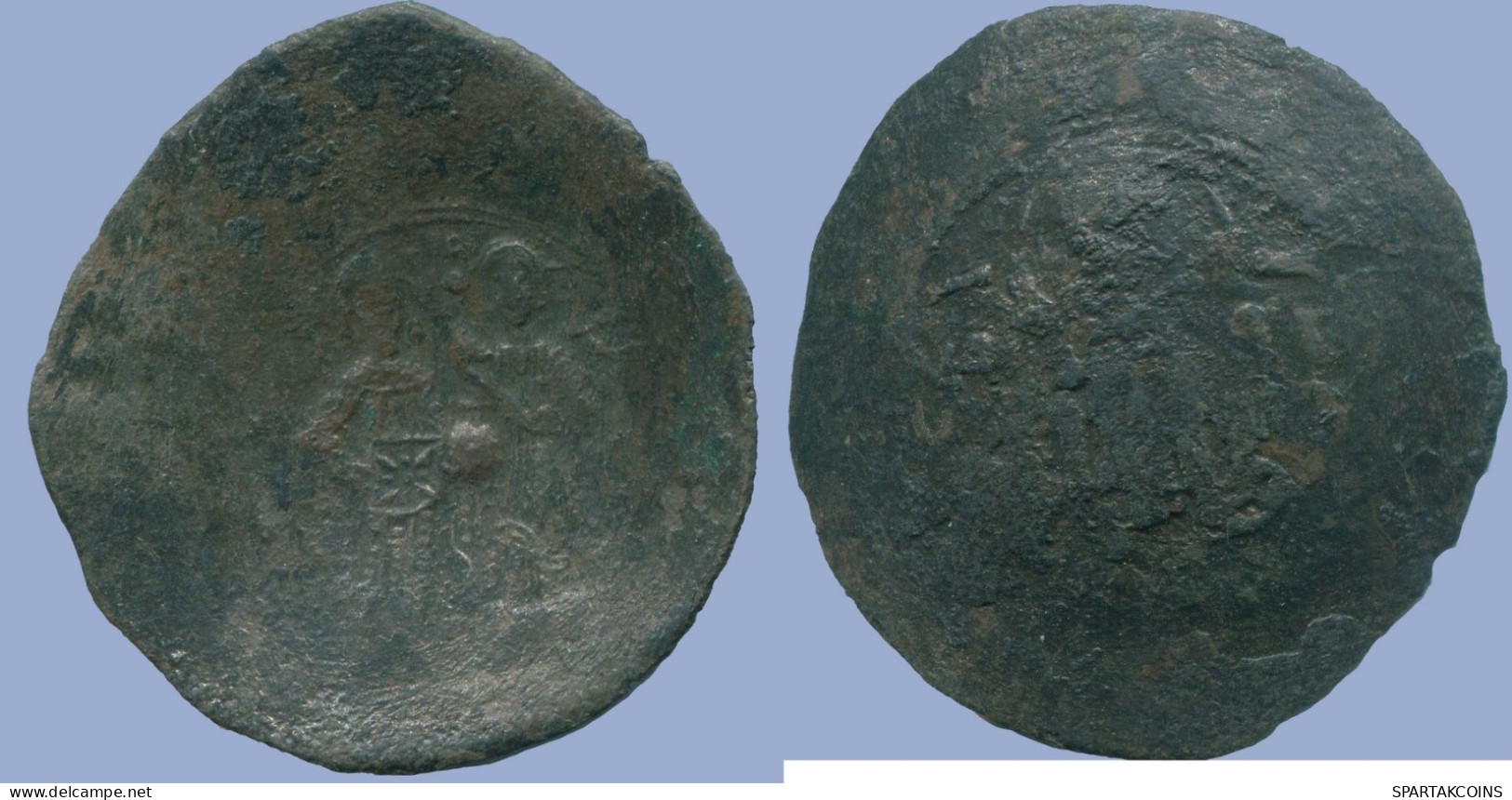 TRACHY BYZANTINISCHE Münze  EMPIRE Antike Münze3.5g/30.1mm #ANC13573.16.D.A - Bizantine