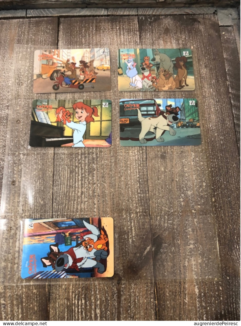 Lot De 79 Cartes SEPA Téléphonique Walt Disney Avec Classeur France Telecom BNVT - Sammlungen