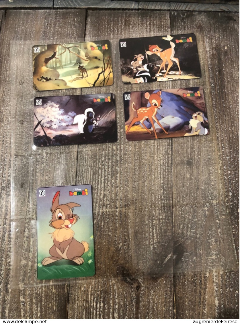 Lot De 79 Cartes SEPA Téléphonique Walt Disney Avec Classeur France Telecom BNVT - Colecciones