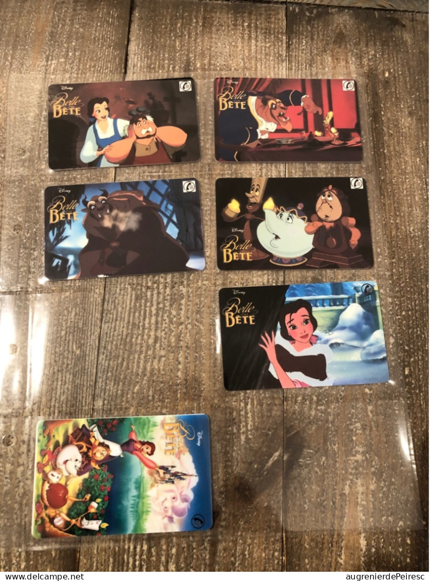 Lot De 79 Cartes SEPA Téléphonique Walt Disney Avec Classeur France Telecom BNVT - Collezioni