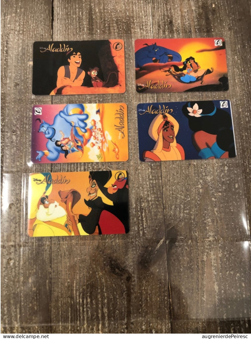 Lot de 79 cartes SEPA téléphonique Walt Disney avec classeur France Telecom BNVT