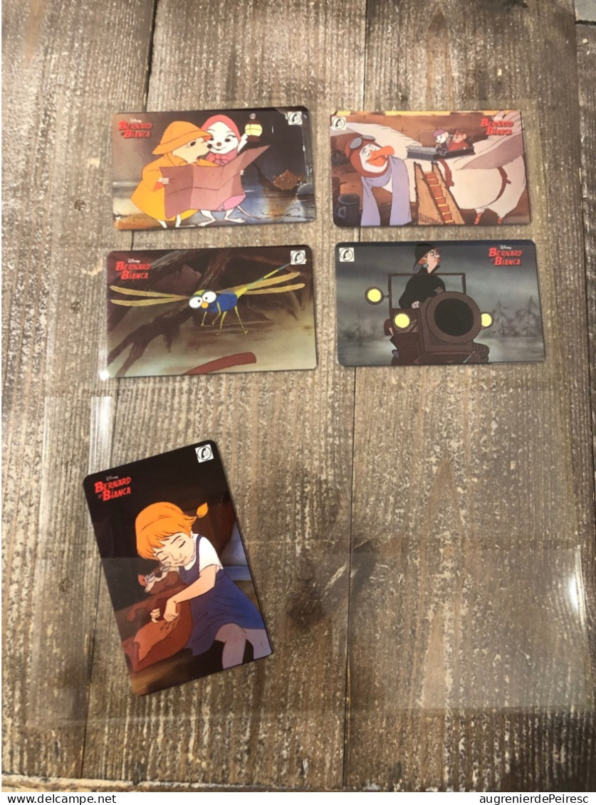 Lot de 79 cartes SEPA téléphonique Walt Disney avec classeur France Telecom BNVT