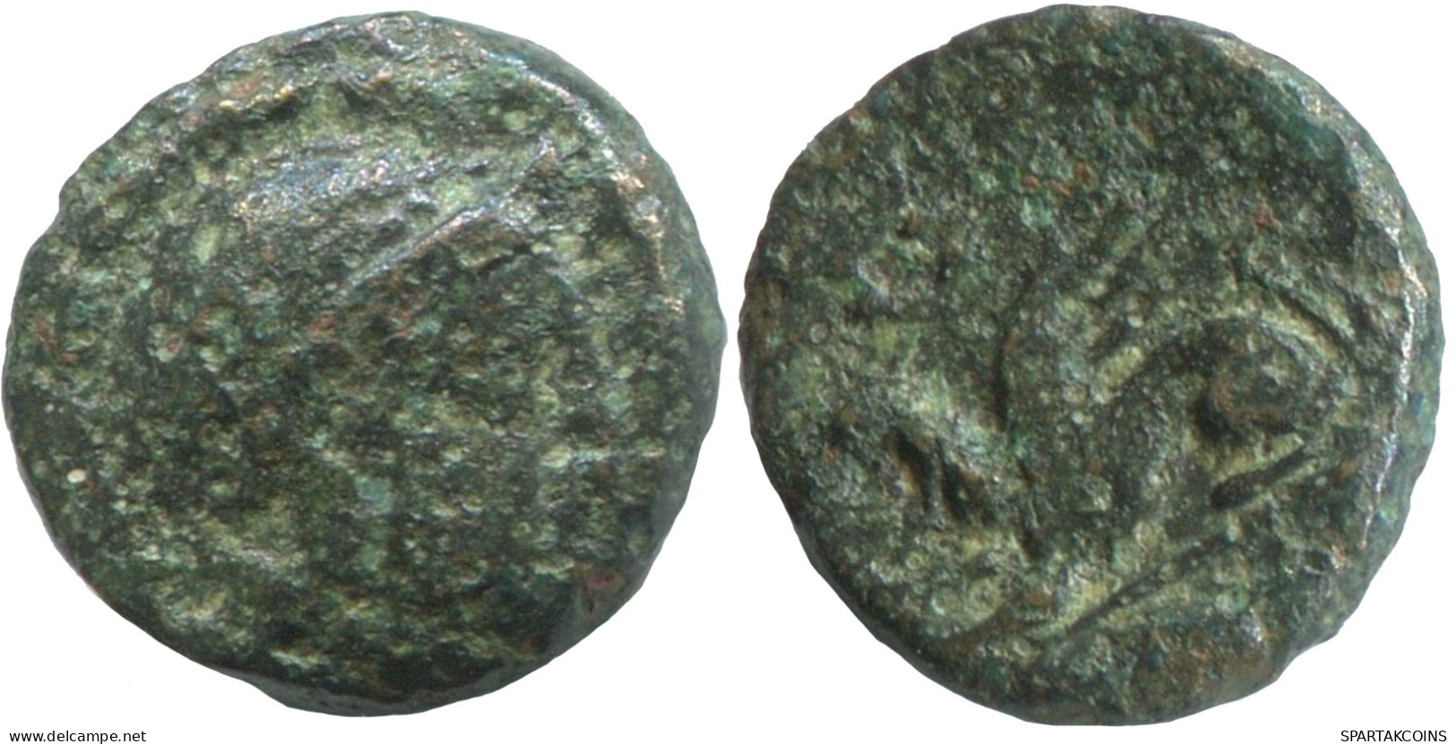 Syracuse Dionysios Hippocamp GRIEGO ANTIGUO Moneda 1.2g/11mm #SAV1322.11.E.A - Grecques