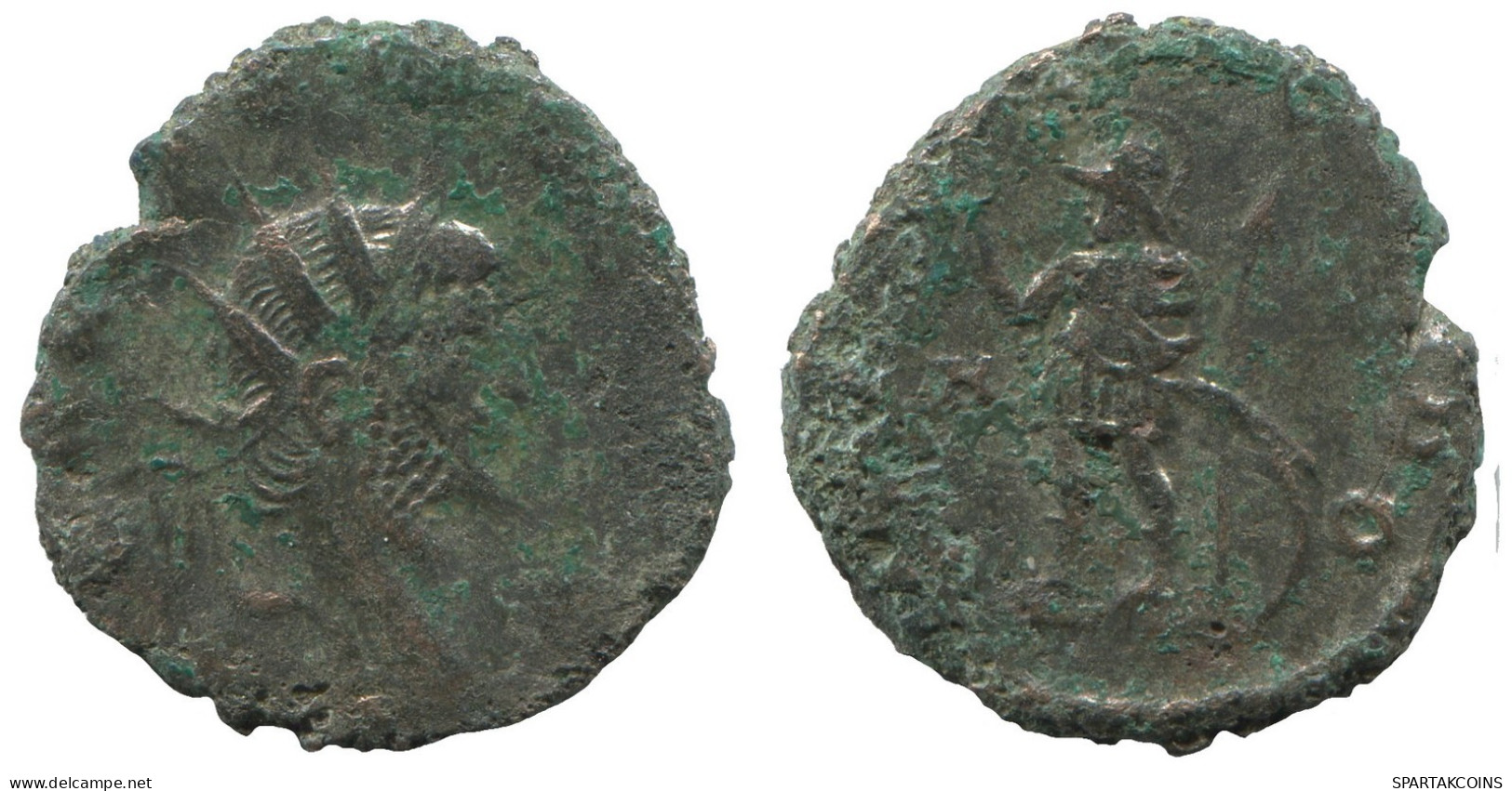 LATE ROMAN IMPERIO Follis Antiguo Auténtico Roman Moneda 4.1g/20mm #SAV1156.9.E.A - La Caduta Dell'Impero Romano (363 / 476)