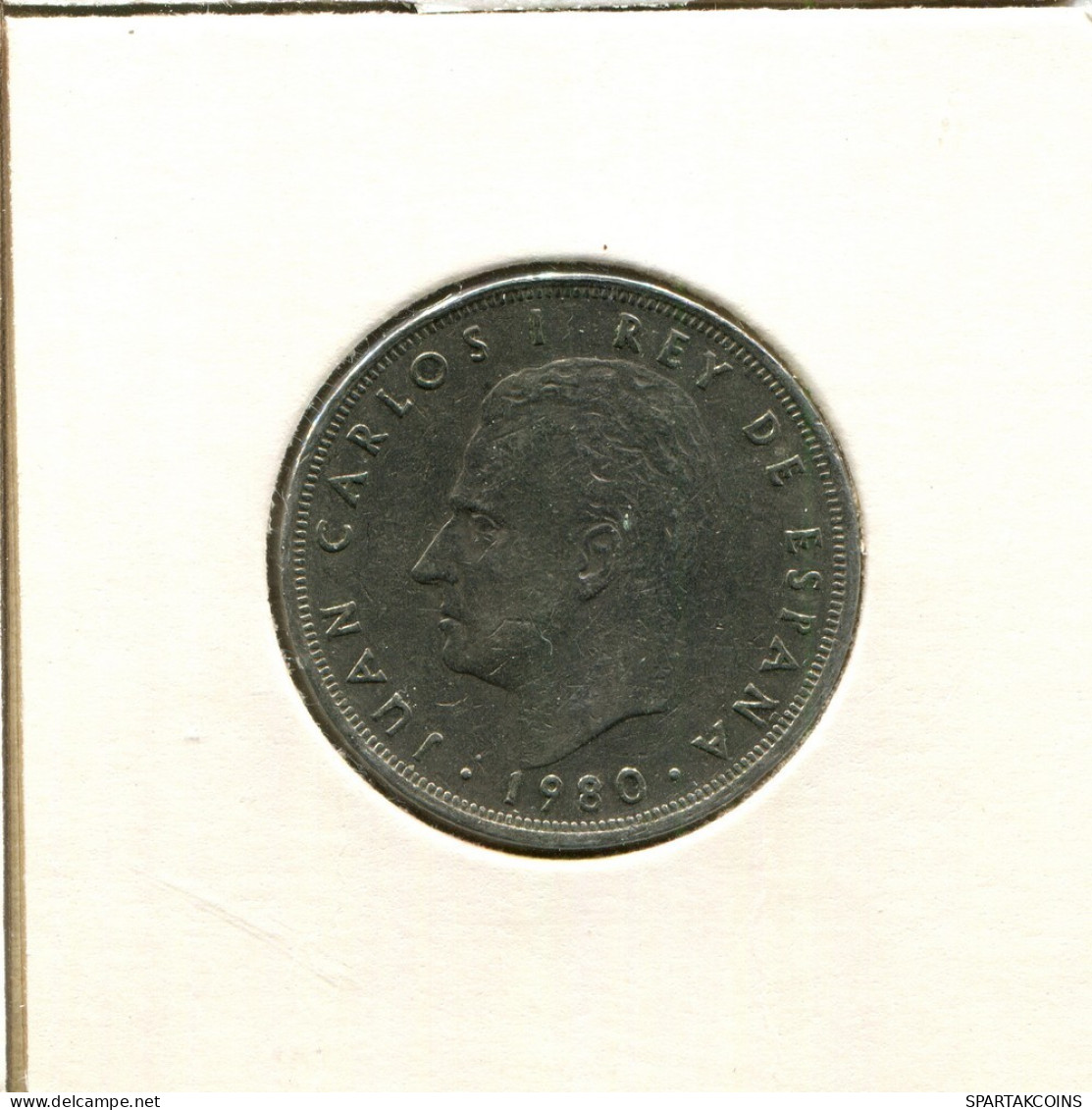 25 PESETAS 1980 SPAIN Coin #AT908.U.A - 25 Peseta