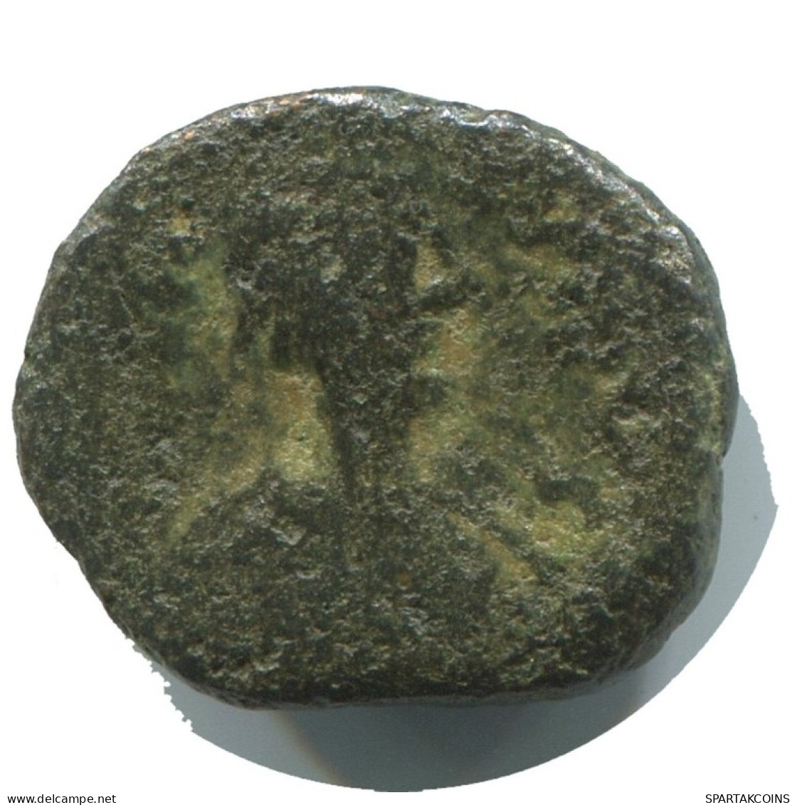 JUSTINUS I CONSTANTINOPOLIS FOLLIS Antiguo BYZANTINE Moneda 1.9g/15mm #AB421.9.E.A - Byzantium