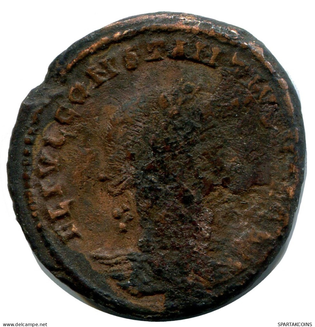 CONSTANTIUS II MINTED IN ALEKSANDRIA FOUND IN IHNASYAH HOARD #ANC10199.14.U.A - The Christian Empire (307 AD To 363 AD)