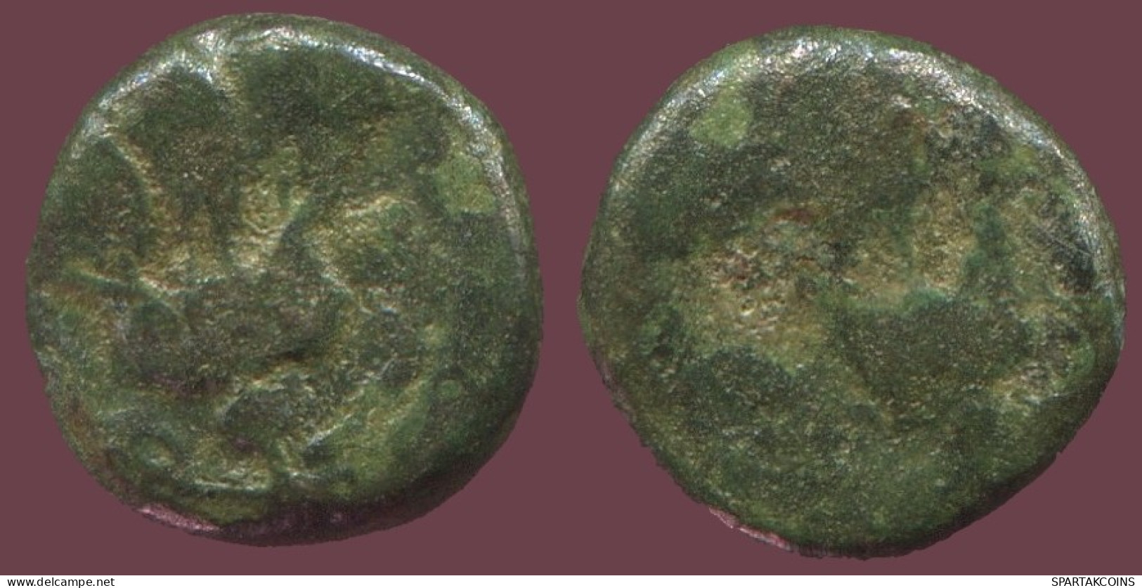 Ancient Authentic Original GREEK Coin 1g/8mm #ANT1559.9.U.A - Greek