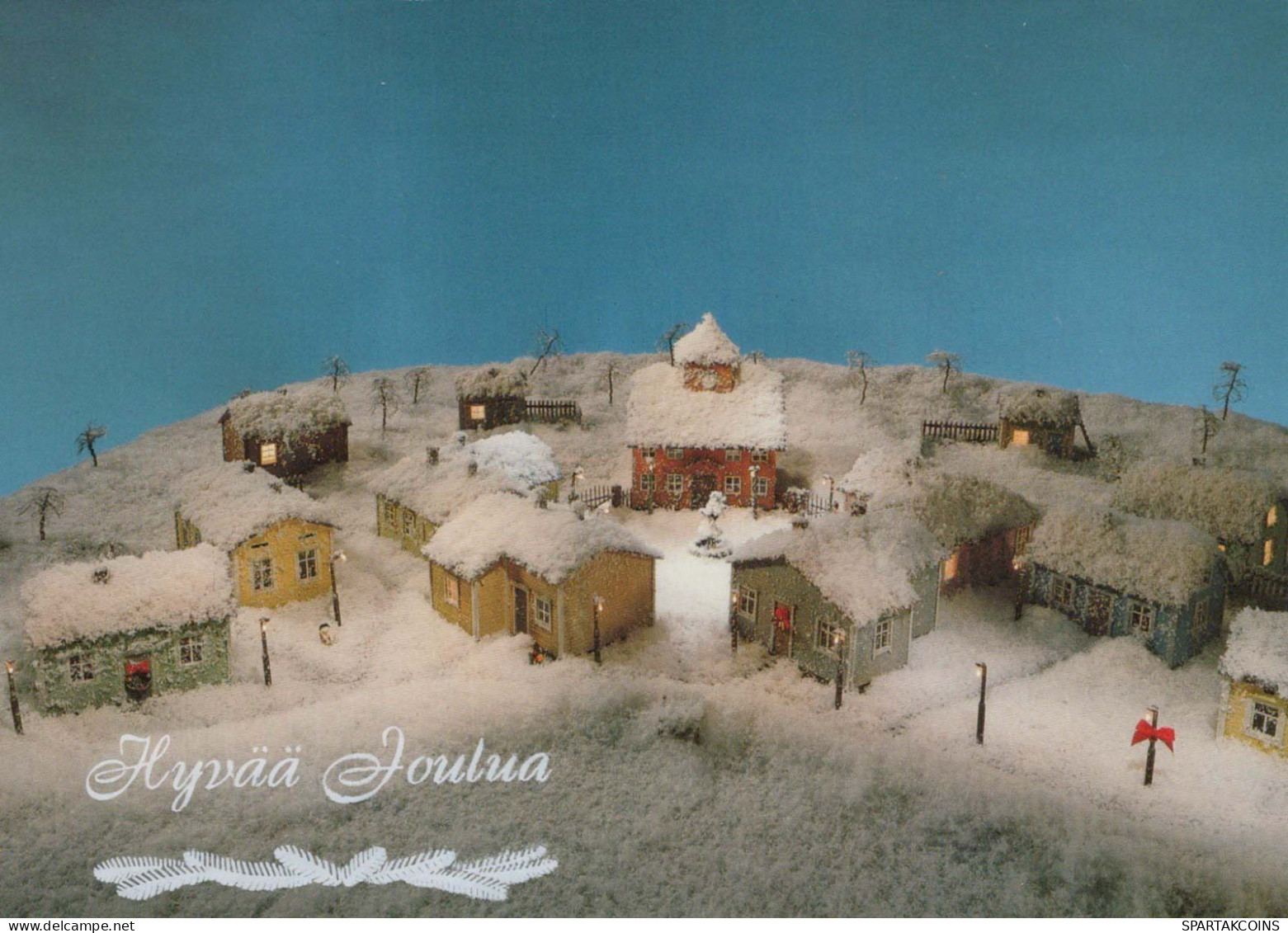 Buon Anno Natale Vintage Cartolina CPSM #PAV634.A - Nouvel An