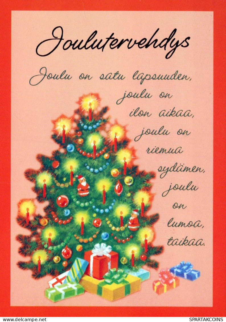 Buon Anno Natale Vintage Cartolina CPSM #PAV239.A - Nouvel An