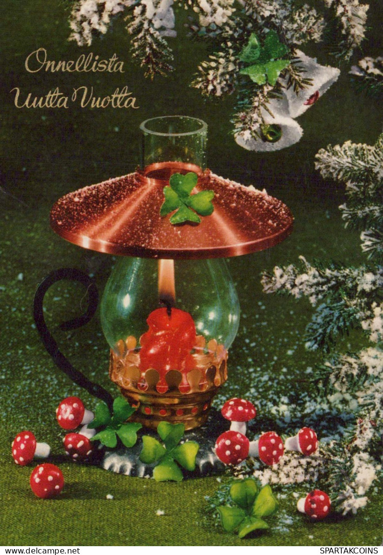 Neujahr Weihnachten Vintage Ansichtskarte Postkarte CPSM #PAT969.A - Nouvel An