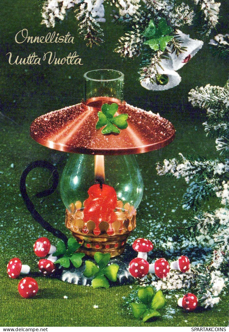 Neujahr Weihnachten Vintage Ansichtskarte Postkarte CPSM #PAT969.A - Nouvel An