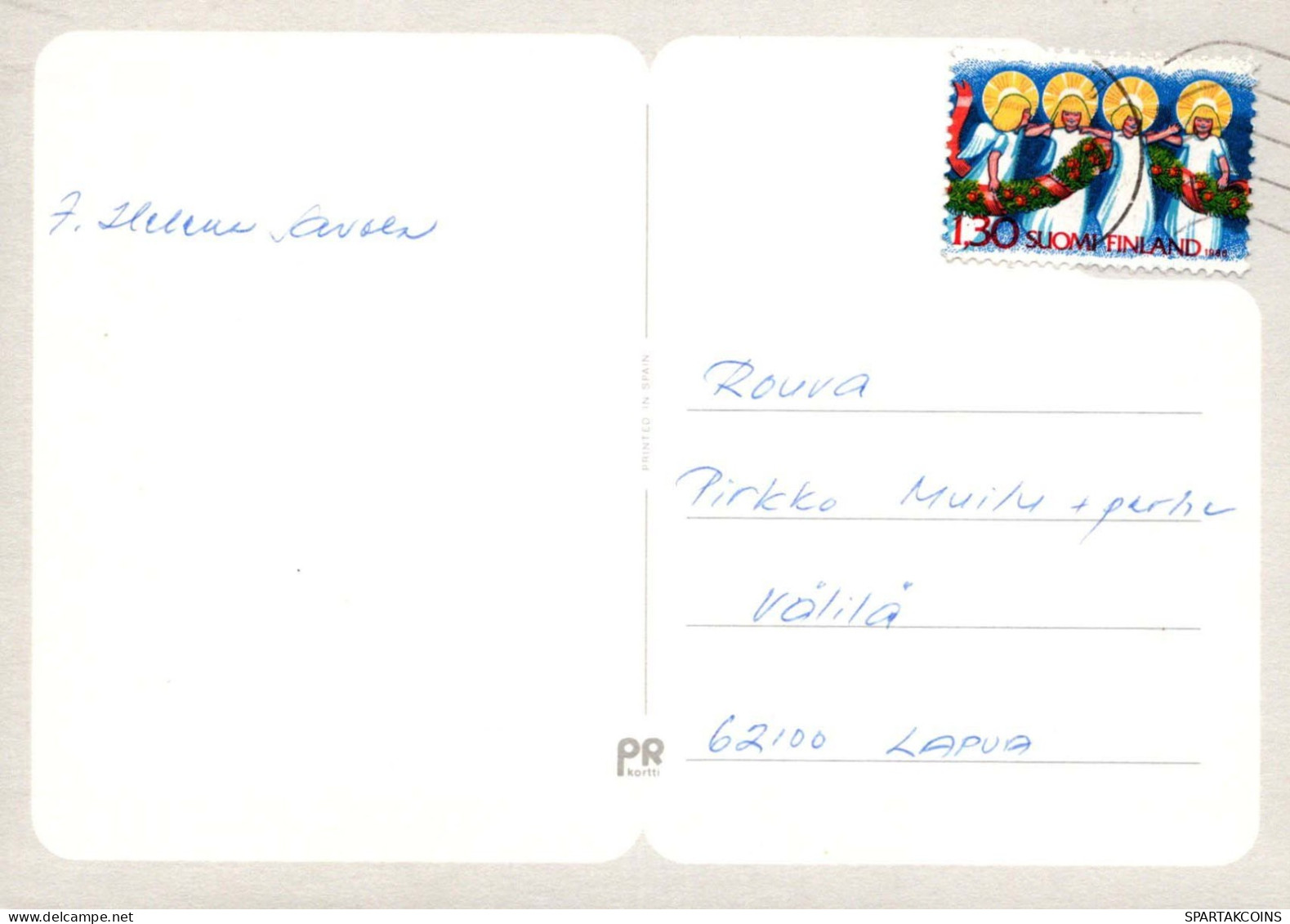 Buon Anno Natale CANDELA Vintage Cartolina CPSM #PAT702.A - Neujahr