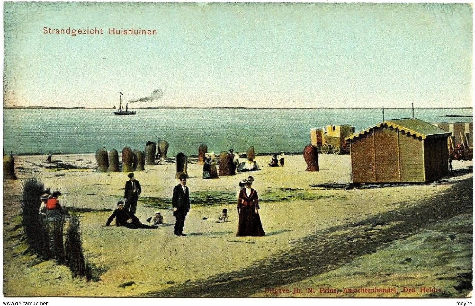 1877 - Pays Bas -  HUISDUINEN   STRANDGEZICHT      (3)  Non Voyagée - Den Helder