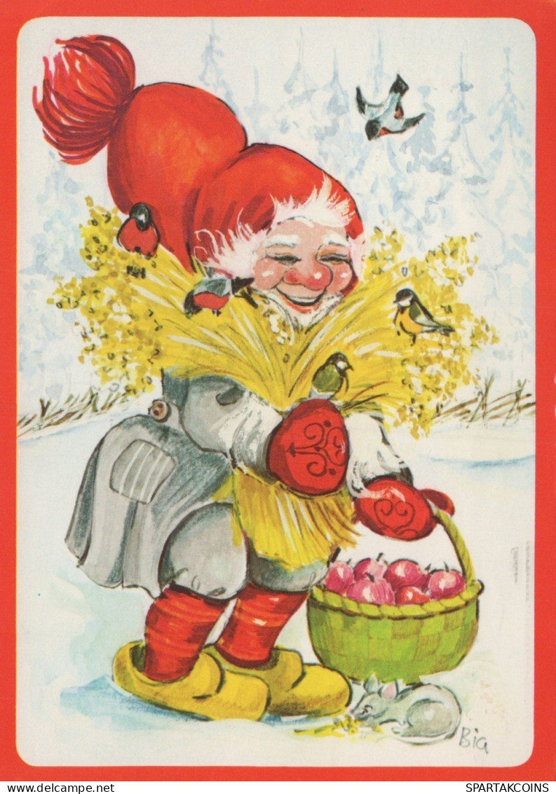 SANTA CLAUS CHRISTMAS Holidays Vintage Postcard CPSM #PAK469.A - Santa Claus