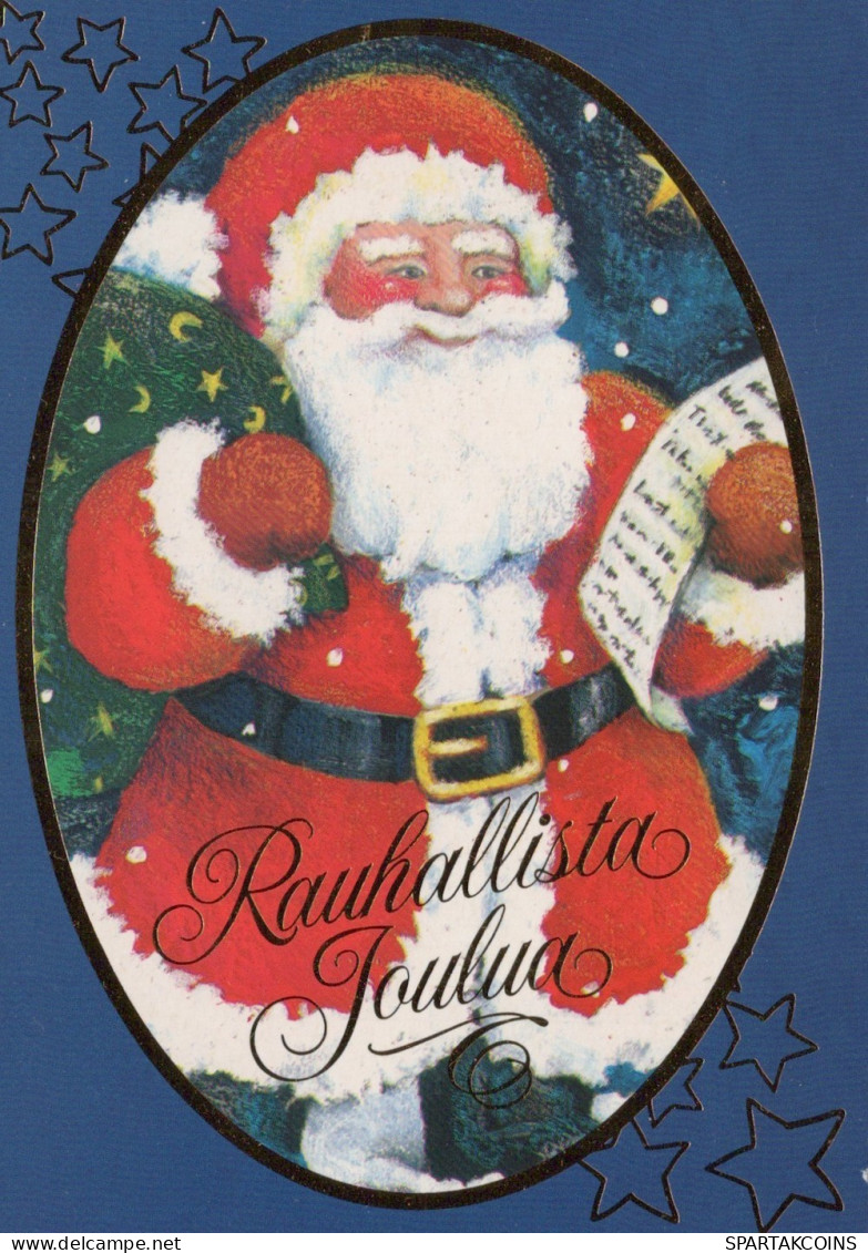 SANTA CLAUS CHRISTMAS Holidays Vintage Postcard CPSM #PAJ542.A - Santa Claus